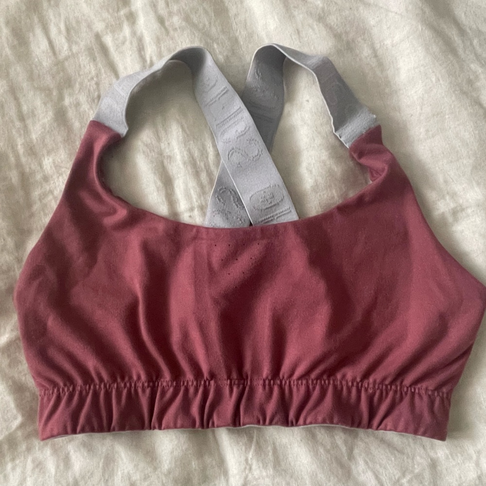 FIGS Mauve Sports Bra